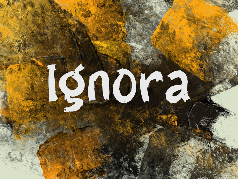 i Ignora