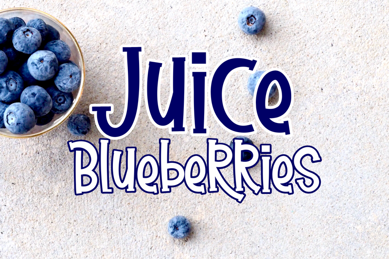 Juice Blueberries