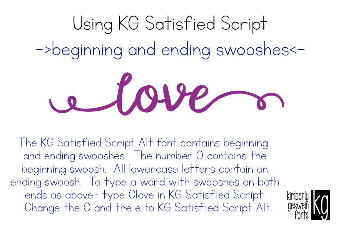 KG Satisfied Script
