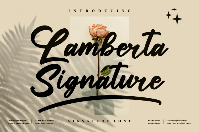 Lamberta Signature