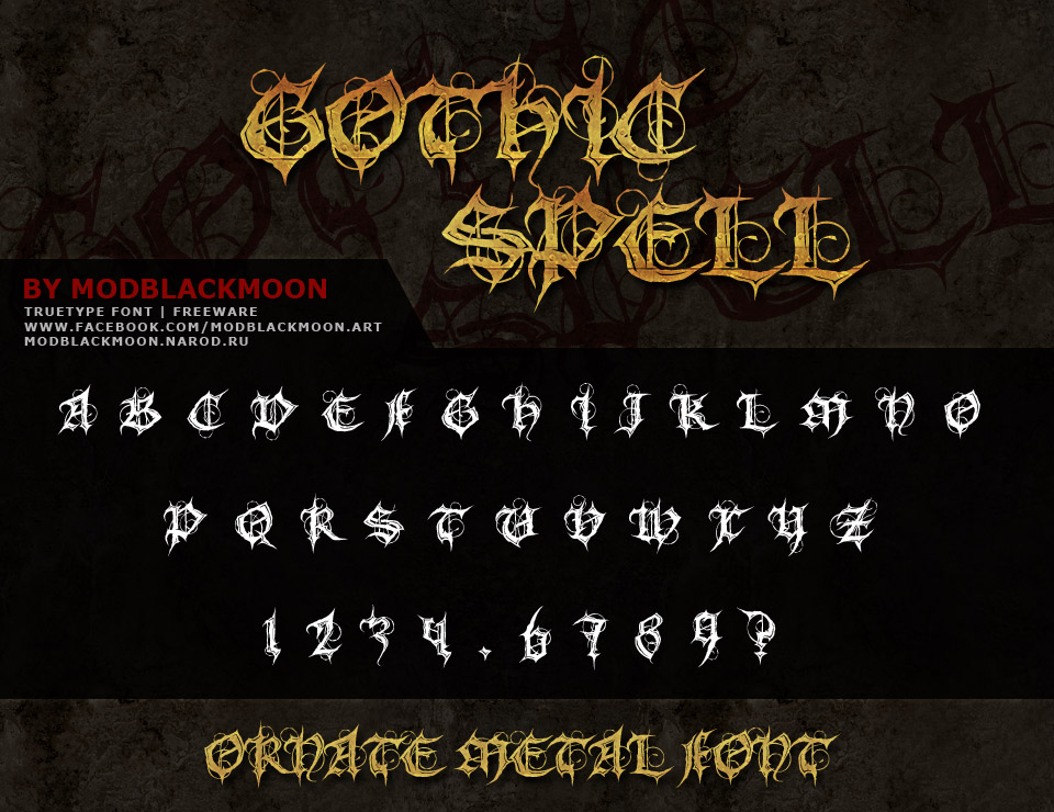 MB Gothic Spell