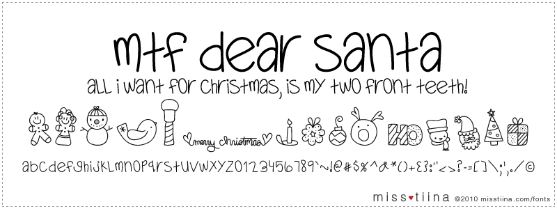 MTF Dear Santa