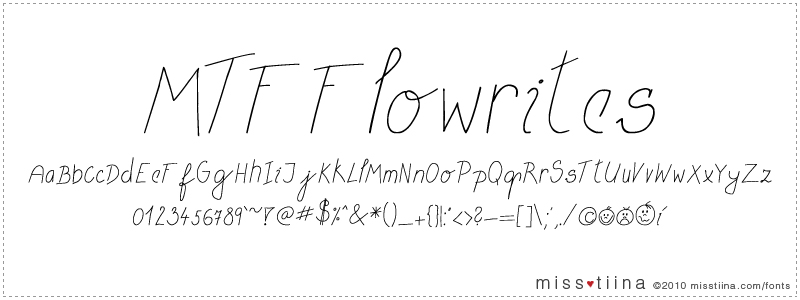 MTF Flowrites
