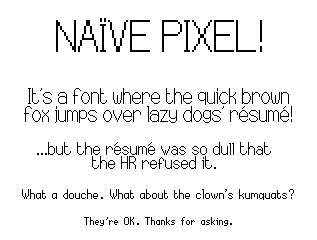 Naïve Pixel