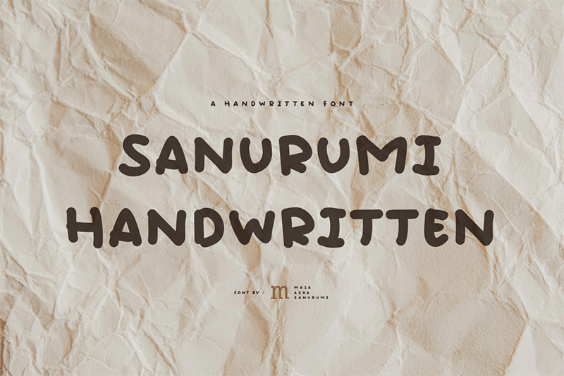 Sanurumi Handwritten