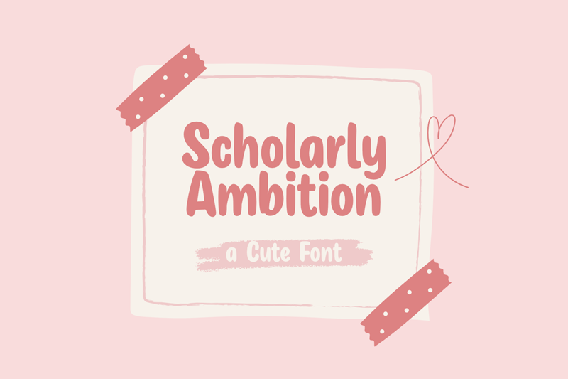 Scholarly Ambition