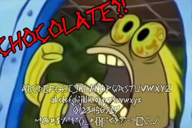 Screaming Chocolate Guy