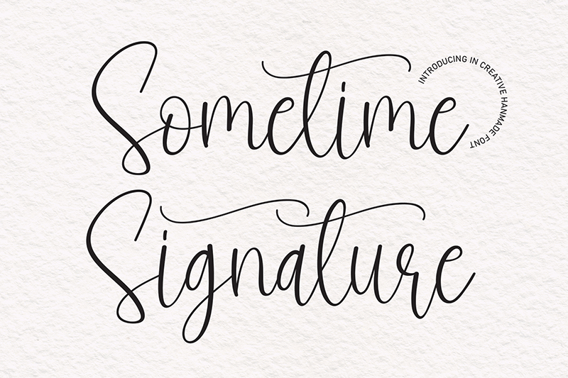 Sometime Signature