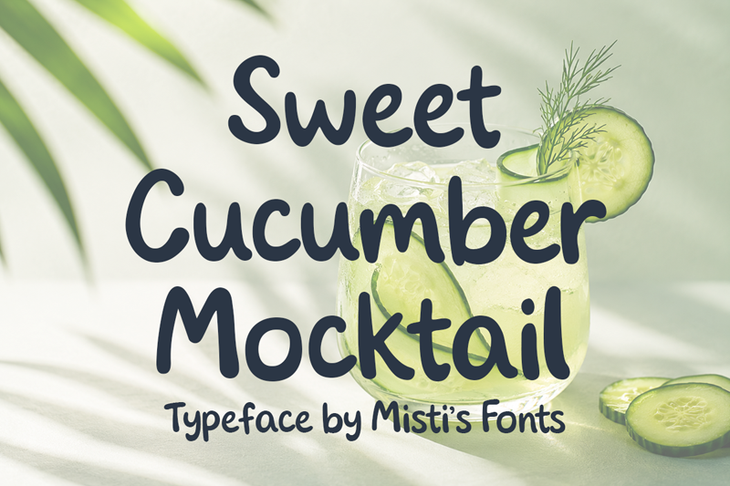 Sweet Cucumber Mocktail