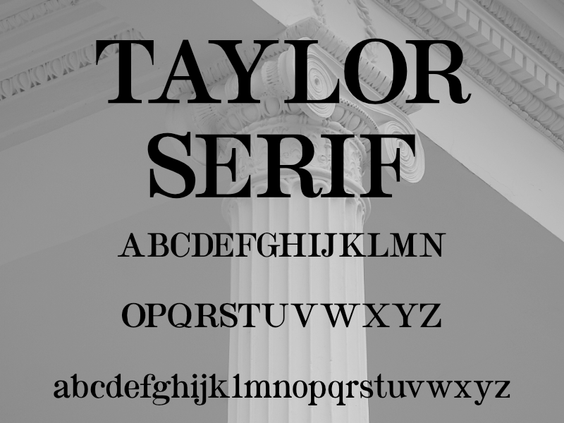 Taylor Serif
