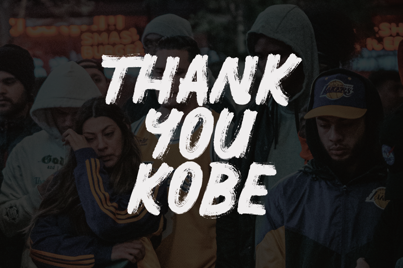 Thank You Kobe