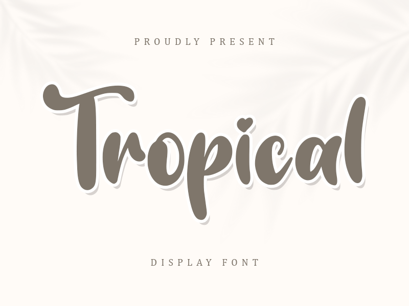 Tropical Display
