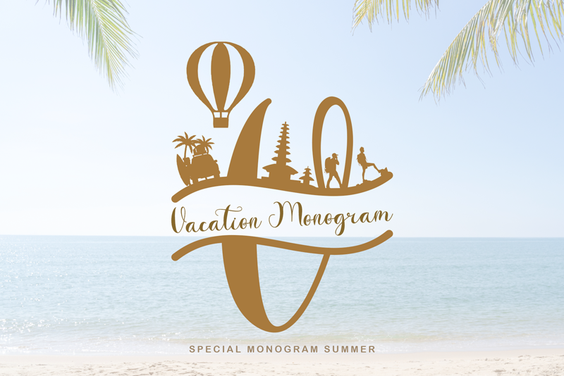 Vacation Monogram