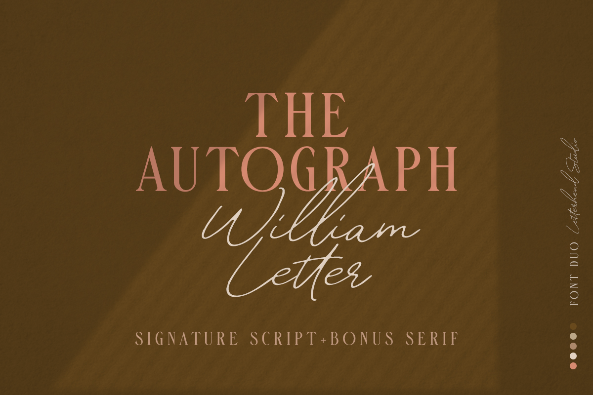 William Letter Signature