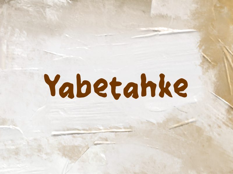 Yabetahke